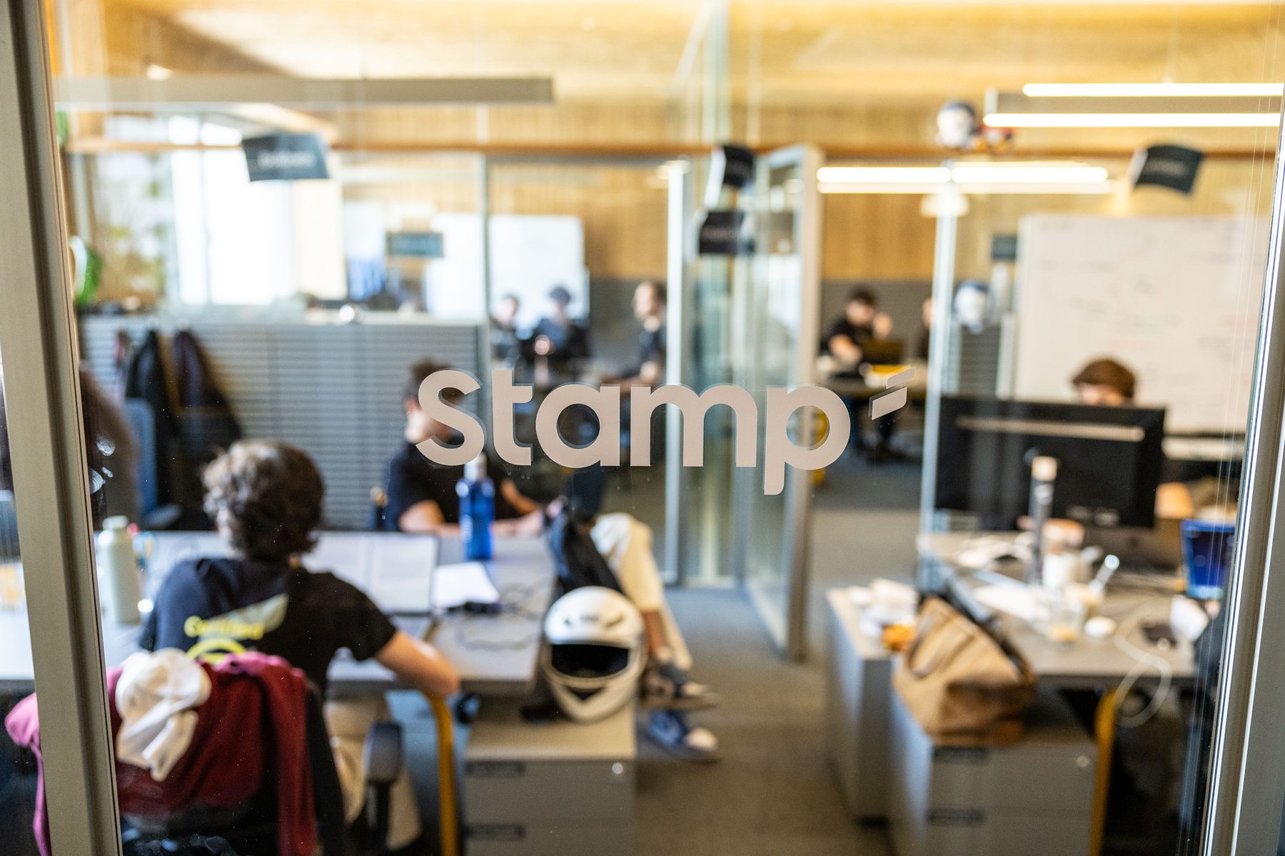 Inside Stamp: the office